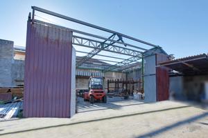 Capannone industriale smontabile