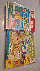 2 giochi carotina e clementoni 