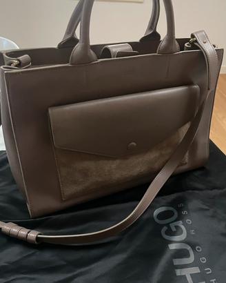 Borsa Hugo boss in pelle cm 35x25 profondità 14