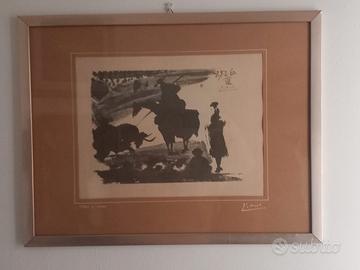 Pablo Picasso "Toros y toreros"
