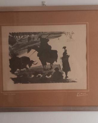 Pablo Picasso "Toros y toreros"
