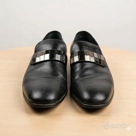 Mocassini Salvatore Ferragamo Uomo 45 Pelle Nera