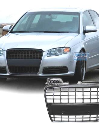 GRIGLIA AUDI A4 B7 04-07 LOOK S LINE NERO LUCIDO