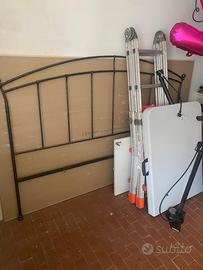Testiera letto ferro battuto