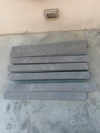 Battiscopa 6 cm da mattonelle rifilate