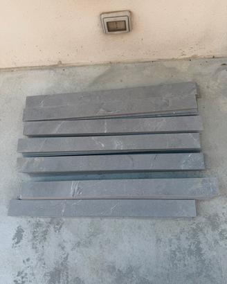 Battiscopa 6 cm da mattonelle rifilate