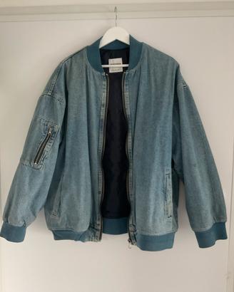 Giacca in denim bershka uomo