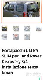 OUT-Rack Portapacchi per Land Rover Discovery 3/4
