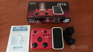 MULTI EFFETTO DIGITALE PER BASSO BASS EFFECTS B1 X