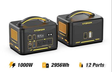 inverter power station + batteria Vtoman