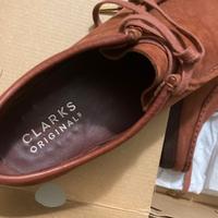 Clarks Wallabee  Burgundy