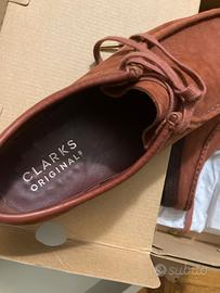 Clarks Wallabee  Burgundy