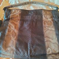 Elegante Borsa in Vero Pitone -ARIA- Fatta a mano 