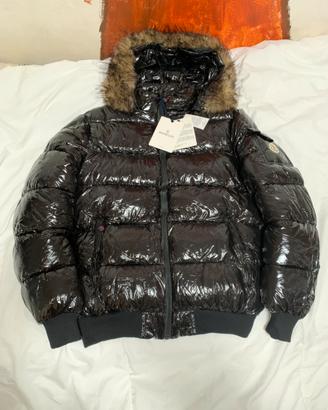 Giacca Moncler– Modello Lucido con Pelliccia
