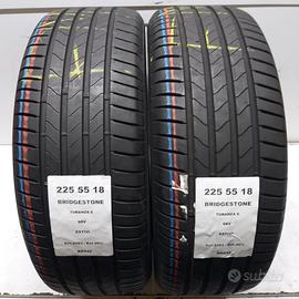 2 GOMME 225 55 18 BRIDGESTONE BR842