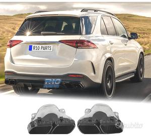 TERMINALI SCARICO MERCEDES GLE W167 19- LOOK AMG G