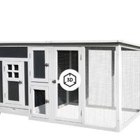 Gabbia per conogli/ galline da esterno