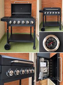 Barbecue  GRILLMEISTER 4+1 – 19,7 kW – NUOVO