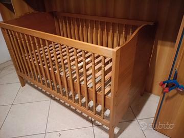 Lettino per bambini Ikea in legno massello  (60x12