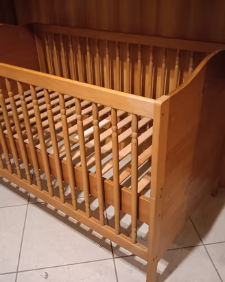 Lettino per bambini Ikea in legno massello  (60x12