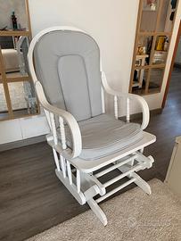 Sedia a dondolo vintage