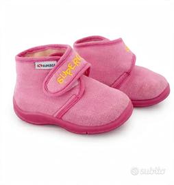 Pantofole Scarpe Bimba Superga N. 23 con velcro
