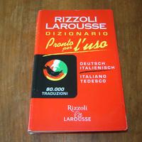 dizionario italiano tedesco Rizzoli Larousse