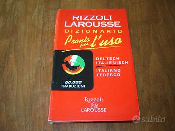 dizionario italiano tedesco Rizzoli Larousse