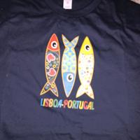T-Shirt Maglietta Lisboa Portugal Taglia M