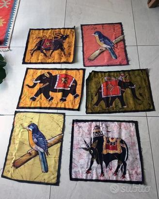 Batik Indiani articoli collezionismo