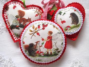 Addobbi Natalizi. Fatto a mano. Elfi riccio