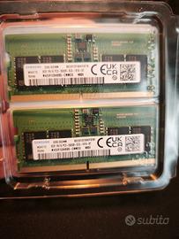 Ram per portatile 16Gb 2x8 sodimm DDR5