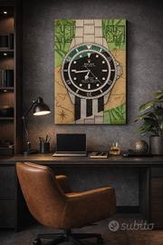 Rolelx Submariner 70x50cm