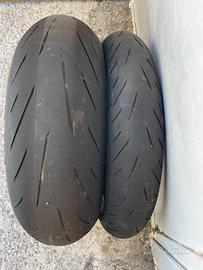 Gomme moto bridgestone S22 200/55 17 e 120/70 17