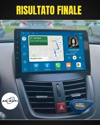 Peugeot 207 KIT COMPLETO Autoradio Android 9 poll.