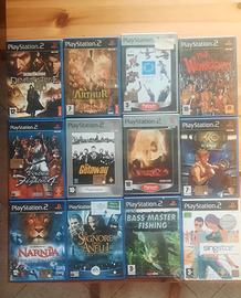 Lotto 11 giochi PS2