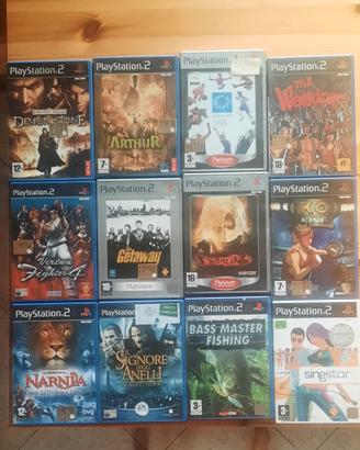 Lotto 11 giochi PS2