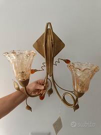 Applique da parete stile classico floreale – Nuova