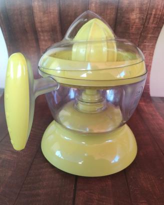 Spremiagrumi elettrico giallo – Compatto, funziona