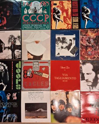 Vinili CCCP, Zucchero, Doors, Battiato e altri
