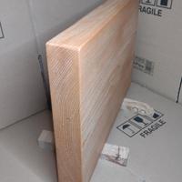 robusto tagliere in legno di faggio 44x27,8cm