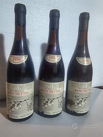 VINO RONCHETTO annata 1990