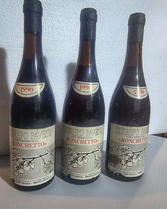 VINO RONCHETTO annata 1990