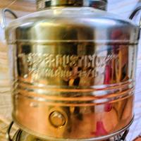 Fusto contenitore olio 25 litri in acciaio inox