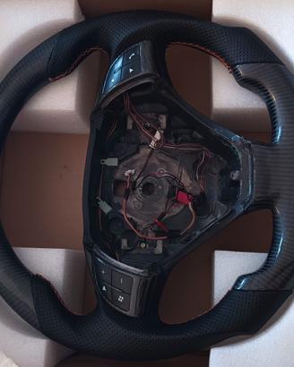 Volante carbonio e pelle Fiat Bravo 4 punti