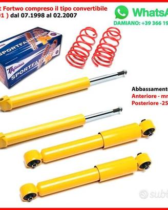 Assetto Sportivo Smart Fortwo MC01 --/25mm