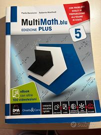 MultiMath.blu 5 Plus Baroncini Manfredi DeA