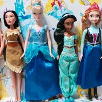 lotto bambole principesse Disney 