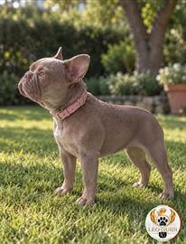 Bulldog francese esotico New Shade Isabella tan