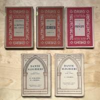 Vecchi libri Vallardi Editore Milano (5 libri)